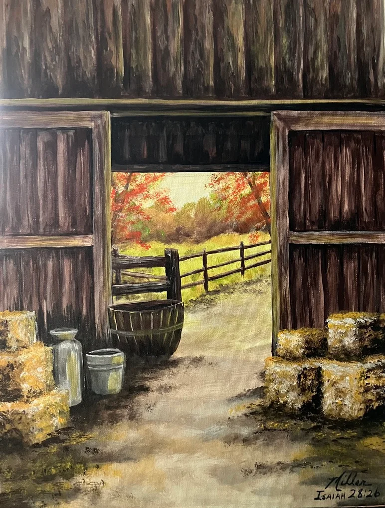 "Prepared" -- 11 x 14 Acrylic on Canvas