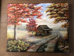 I would hurry to my place of shelter,
far from the tempest and storm.” Psalm 55:8 "My Place of Shelter"