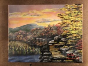 Have I not commanded you? Be strong and courageous. Do not be afraid; do not be discouraged, for the Lord your God will be with you wherever you go.” Joshua 1:9 Uphill Path