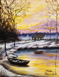 "Winter Retreat" -- You make known to me the path of life; you will fill me with joy in your presence, with eternal pleasures at your right hand. Psalm16:11 "Winter Retreat"