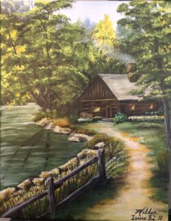 "Peaceful" -- My people will live in peaceful dwelling places, in secure homes, in undisturbed places of rest. Isaiah 32:18 "Peaceful"