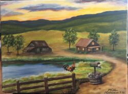 "Room to Crow" -- They found rich, good pasture, and the land was spacious, peaceful and quiet. 1 Chronicles 4:40 "Room to Crow"