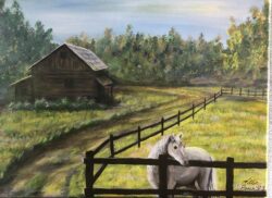 "Safe Pasture" -- Trust in the Lord and do good; dwell in the land and enjoy safe pasture. Psalm 37:3 "Safe Pasture"