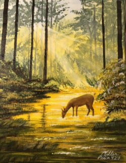 "Thirsty" -- As the deer pants for streams of water, so my soul pants for you, my God. Psalm 42:1 "Thirsty"