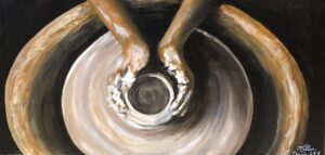 We are the clay, you are the potter; we are all the work of your hand. Isaiah 64:8 "The Potter"