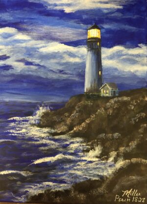 "Light in the Darkness" -- You, Lord, keep my lamp burning; my God turns my darkness into light. Psalm 18:28 "Light in the Darkness"