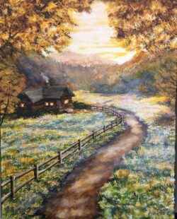 "A New Morning" -- The whole earth is filled with awe at your wonders; where morning dawns, where evening fades, you call forth songs of joy. Psalm 65:8 "A New Morning"