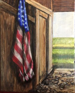 "Old Gory" -- Ask me, and I will make the nations your inheritance. Psalm 2:8 "Old Glory"