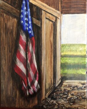 "Old Gory" -- Ask me, and I will make the nations your inheritance. Psalm 2:8 "Old Glory"