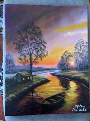 The boundary lines have fallen for me in pleasant places;
surely I have a delightful inheritance. Psalm 16:6 At the End of the Day