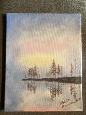 For now we see only a reflection as in a mirror; then we shall see face to face. Now I know in part; then I shall know fully, even as I am fully known. 1 Corinthians 13:12 Tree Reflections