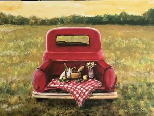 "Summer Feast" - The cheerful heart has a continual feast. Proverbs 15:15 "Summer Feast"