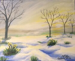 "Spring is Coming" -- “As long as the earth endures, seedtime and harvest, cold and heat, summer and winter, day and night will never cease.” Genesis 8:22 "Spring is Coming"